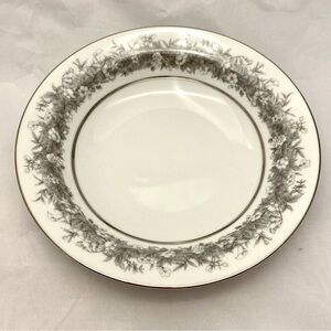 Sango Florentine Platinum Silver Bowls, Japan, Set of 4 Vintage 1950s EUC